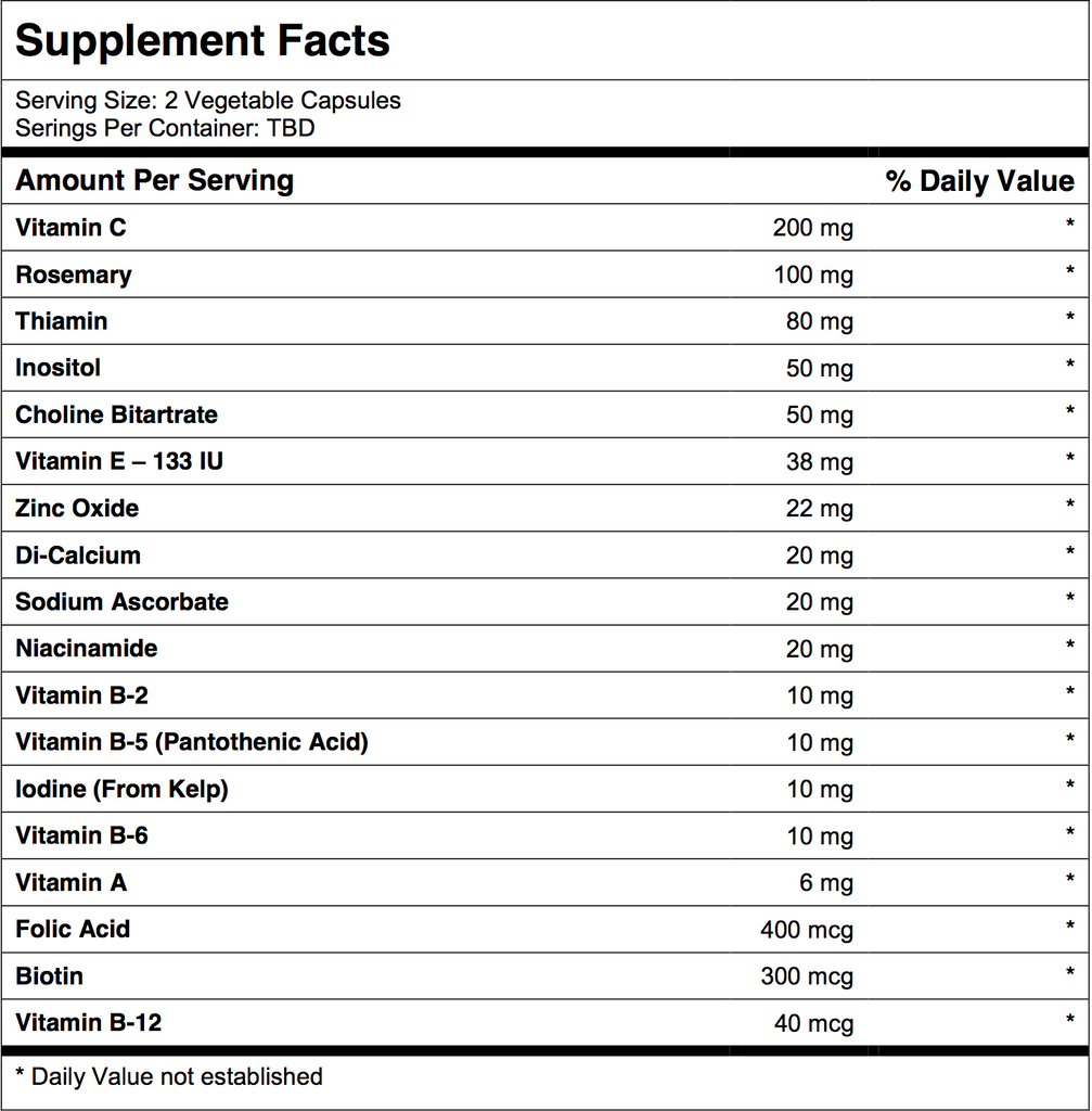 Miracle Bro Beard Growth Supplement.