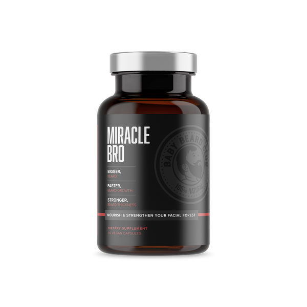 Miracle Bro Beard Growth Supplement.